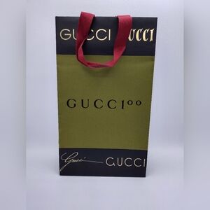 GUCCI 100 Shopping Gift Bag | Collector Limited Edition Tissue & Packaging Décor